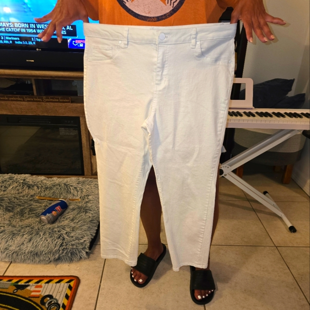 White Denim Jeans